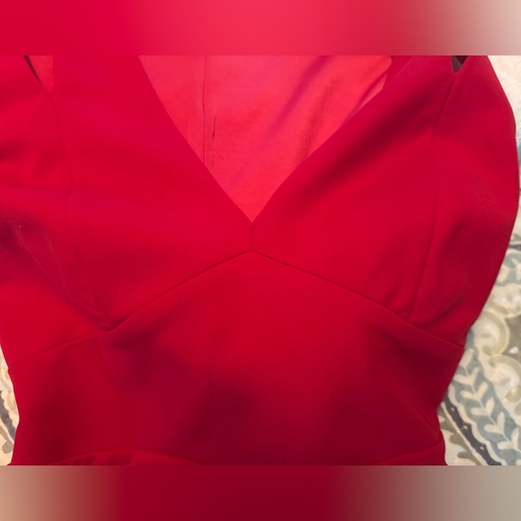 ABS Collection womans size 6 red midi dress - Picture 6 of 10